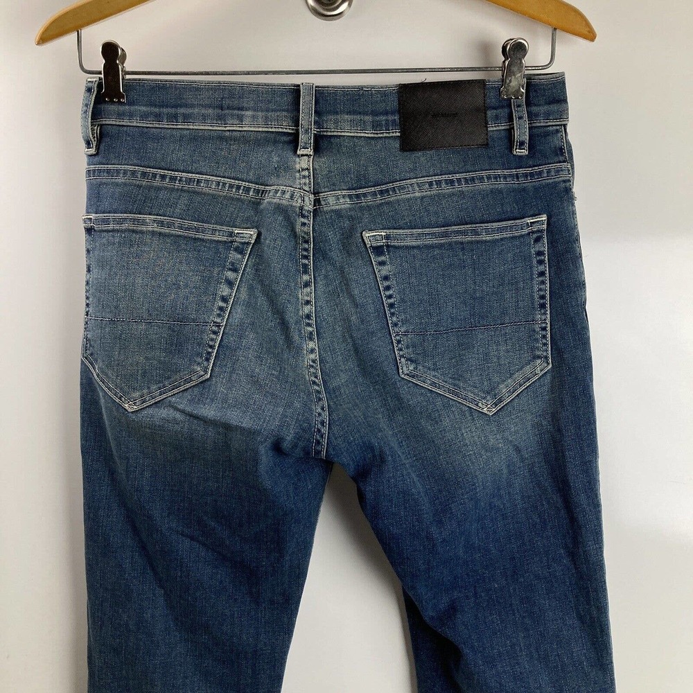 STAMPD Jeans Mens 31 Skinny Blue Stretch Distressed Ripped The 101